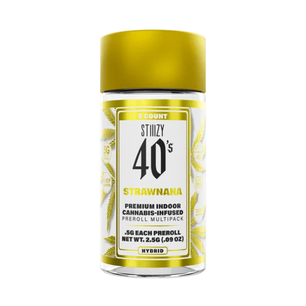 Stiiizy 40's Infused Pre-rolls 5-Pack
